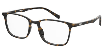 Premium Men Levis Eyeglasses: LV 7027/F - Havana - SpecSMART Eye Clinic (Diagonal View)